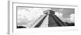 ¡Viva Mexico! Panoramic Collection - El Castillo Pyramid in Chichen Itza III-Philippe Hugonnard-Framed Photographic Print