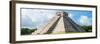 ¡Viva Mexico! Panoramic Collection - El Castillo Pyramid in Chichen Itza IV-Philippe Hugonnard-Framed Photographic Print