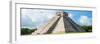 ¡Viva Mexico! Panoramic Collection - El Castillo Pyramid in Chichen Itza IV-Philippe Hugonnard-Framed Photographic Print