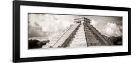 ¡Viva Mexico! Panoramic Collection - El Castillo Pyramid in Chichen Itza V-Philippe Hugonnard-Framed Photographic Print