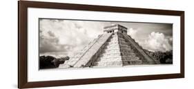 ¡Viva Mexico! Panoramic Collection - El Castillo Pyramid in Chichen Itza V-Philippe Hugonnard-Framed Photographic Print