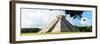 ¡Viva Mexico! Panoramic Collection - El Castillo Pyramid in Chichen Itza VIII-Philippe Hugonnard-Framed Photographic Print