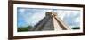 ¡Viva Mexico! Panoramic Collection - El Castillo Pyramid in Chichen Itza XIII-Philippe Hugonnard-Framed Photographic Print