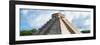 ¡Viva Mexico! Panoramic Collection - El Castillo Pyramid in Chichen Itza XIII-Philippe Hugonnard-Framed Photographic Print