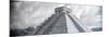 ¡Viva Mexico! Panoramic Collection - El Castillo Pyramid in Chichen Itza XIV-Philippe Hugonnard-Mounted Photographic Print