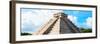 ¡Viva Mexico! Panoramic Collection - El Castillo Pyramid in Chichen Itza-Philippe Hugonnard-Framed Photographic Print