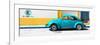 ¡Viva Mexico! Panoramic Collection - "En Linea Roja" Blue VW Beetle Car-Philippe Hugonnard-Framed Photographic Print