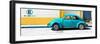 ¡Viva Mexico! Panoramic Collection - "En Linea Roja" Blue VW Beetle Car-Philippe Hugonnard-Framed Photographic Print