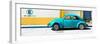 ¡Viva Mexico! Panoramic Collection - "En Linea Roja" Blue VW Beetle Car-Philippe Hugonnard-Framed Photographic Print
