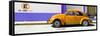 ¡Viva Mexico! Panoramic Collection - "En Linea Roja" Orange VW Beetle Car-Philippe Hugonnard-Framed Stretched Canvas