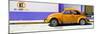 ¡Viva Mexico! Panoramic Collection - "En Linea Roja" Orange VW Beetle Car-Philippe Hugonnard-Mounted Photographic Print