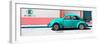 ¡Viva Mexico! Panoramic Collection - "En Linea Roja" Turquoise VW Beetle Car-Philippe Hugonnard-Framed Photographic Print