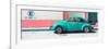 ¡Viva Mexico! Panoramic Collection - "En Linea Roja" Turquoise VW Beetle Car-Philippe Hugonnard-Framed Photographic Print