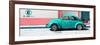 ¡Viva Mexico! Panoramic Collection - "En Linea Roja" Turquoise VW Beetle Car-Philippe Hugonnard-Framed Photographic Print