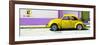 ¡Viva Mexico! Panoramic Collection - "En Linea Roja" Yellow VW Beetle Car-Philippe Hugonnard-Framed Photographic Print