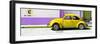 ¡Viva Mexico! Panoramic Collection - "En Linea Roja" Yellow VW Beetle Car-Philippe Hugonnard-Framed Photographic Print