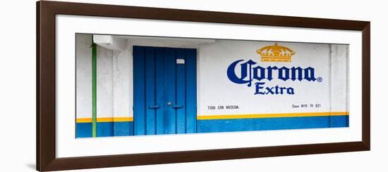 ¡Viva Mexico! Panoramic Collection - Extra Blue-Philippe Hugonnard-Framed Photographic Print