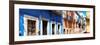 ¡Viva Mexico! Panoramic Collection - Facades of Colors in Guanajuato-Philippe Hugonnard-Framed Photographic Print