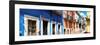 ¡Viva Mexico! Panoramic Collection - Facades of Colors in Guanajuato-Philippe Hugonnard-Framed Photographic Print