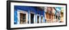 ¡Viva Mexico! Panoramic Collection - Facades of Colors in Guanajuato-Philippe Hugonnard-Framed Photographic Print