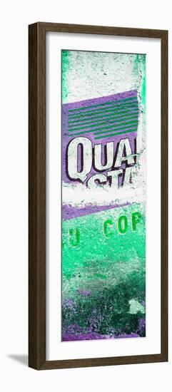 ¡Viva Mexico! Panoramic Collection - Green Grunge Wall-Philippe Hugonnard-Framed Photographic Print