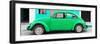 ¡Viva Mexico! Panoramic Collection - Green VW Beetle Car-Philippe Hugonnard-Framed Photographic Print