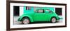 ¡Viva Mexico! Panoramic Collection - Green VW Beetle Car-Philippe Hugonnard-Framed Photographic Print