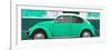 ¡Viva Mexico! Panoramic Collection - Green VW Beetle-Philippe Hugonnard-Framed Photographic Print