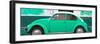 ¡Viva Mexico! Panoramic Collection - Green VW Beetle-Philippe Hugonnard-Framed Photographic Print