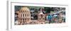 ¡Viva Mexico! Panoramic Collection - Guanajuato Church Domes II-Philippe Hugonnard-Framed Photographic Print
