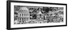 ¡Viva Mexico! Panoramic Collection - Guanajuato Church Domes III-Philippe Hugonnard-Framed Photographic Print