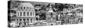¡Viva Mexico! Panoramic Collection - Guanajuato Church Domes III-Philippe Hugonnard-Stretched Canvas