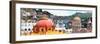 ¡Viva Mexico! Panoramic Collection - Guanajuato Church Domes-Philippe Hugonnard-Framed Photographic Print