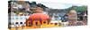 ¡Viva Mexico! Panoramic Collection - Guanajuato Church Domes-Philippe Hugonnard-Stretched Canvas