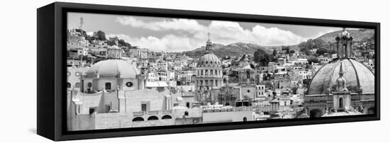 ¡Viva Mexico! Panoramic Collection - Guanajuato Cityscape III-Philippe Hugonnard-Framed Stretched Canvas