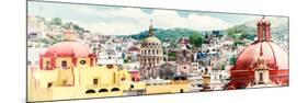 ¡Viva Mexico! Panoramic Collection - Guanajuato Cityscape IV-Philippe Hugonnard-Mounted Photographic Print