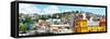 ¡Viva Mexico! Panoramic Collection - Guanajuato Cityscape V-Philippe Hugonnard-Framed Stretched Canvas