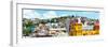 ¡Viva Mexico! Panoramic Collection - Guanajuato Cityscape V-Philippe Hugonnard-Framed Photographic Print