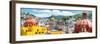 ¡Viva Mexico! Panoramic Collection - Guanajuato Cityscape-Philippe Hugonnard-Framed Photographic Print
