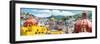 ¡Viva Mexico! Panoramic Collection - Guanajuato Cityscape-Philippe Hugonnard-Framed Photographic Print