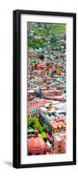 ¡Viva Mexico! Panoramic Collection - Guanajuato Colorful City IX-Philippe Hugonnard-Framed Photographic Print