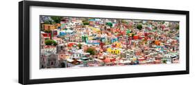 ¡Viva Mexico! Panoramic Collection - Guanajuato Colorful City VI-Philippe Hugonnard-Framed Photographic Print