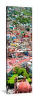 ¡Viva Mexico! Panoramic Collection - Guanajuato Colorful City VIII-Philippe Hugonnard-Stretched Canvas