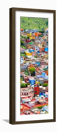 ¡Viva Mexico! Panoramic Collection - Guanajuato Colorful City X-Philippe Hugonnard-Framed Photographic Print