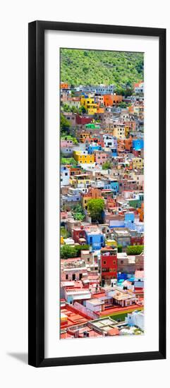 ¡Viva Mexico! Panoramic Collection - Guanajuato Colorful City X-Philippe Hugonnard-Framed Photographic Print