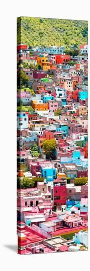 ¡Viva Mexico! Panoramic Collection - Guanajuato Colorful City XI-Philippe Hugonnard-Stretched Canvas