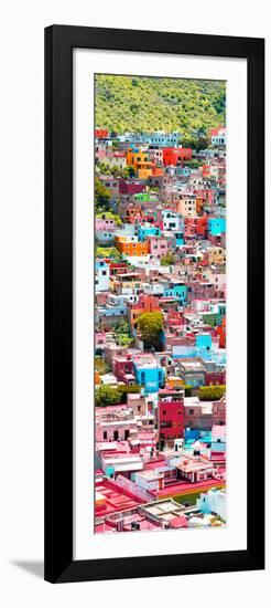 ¡Viva Mexico! Panoramic Collection - Guanajuato Colorful City XI-Philippe Hugonnard-Framed Photographic Print