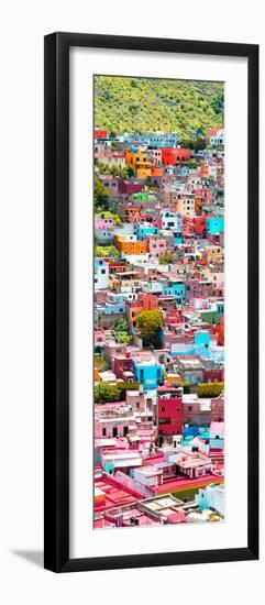 ¡Viva Mexico! Panoramic Collection - Guanajuato Colorful City XI-Philippe Hugonnard-Framed Photographic Print