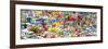 ¡Viva Mexico! Panoramic Collection - Guanajuato Colorful City XII-Philippe Hugonnard-Framed Photographic Print