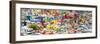 ¡Viva Mexico! Panoramic Collection - Guanajuato Colorful City XII-Philippe Hugonnard-Framed Photographic Print